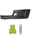 Bumper Corner Outer Paint w/o Fog Hole Driver 2022+ Peterbilt 579
