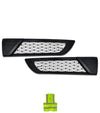 Long Air Intake Bezel Assembly w/Black Covers Set 2025 2026 Freightliner Cascadia