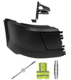 Bumper Corner No Fog Hole Plastic w/ Bracket Passenger 2016-2017 Volvo VNL