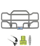 Front Grille Guard Grey 2018+ Freightliner Cascadia 126 116