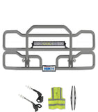 Front Grille Guard Grey 2018+ Freightliner Cascadia 126 116