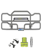 Front Grille Guard Grey 2022+ Peterbilt 579