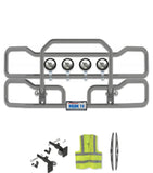 Front Grille Guard Grey 2022+ Peterbilt 579