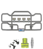 Front Grille Guard Grey 2022+ Peterbilt 579