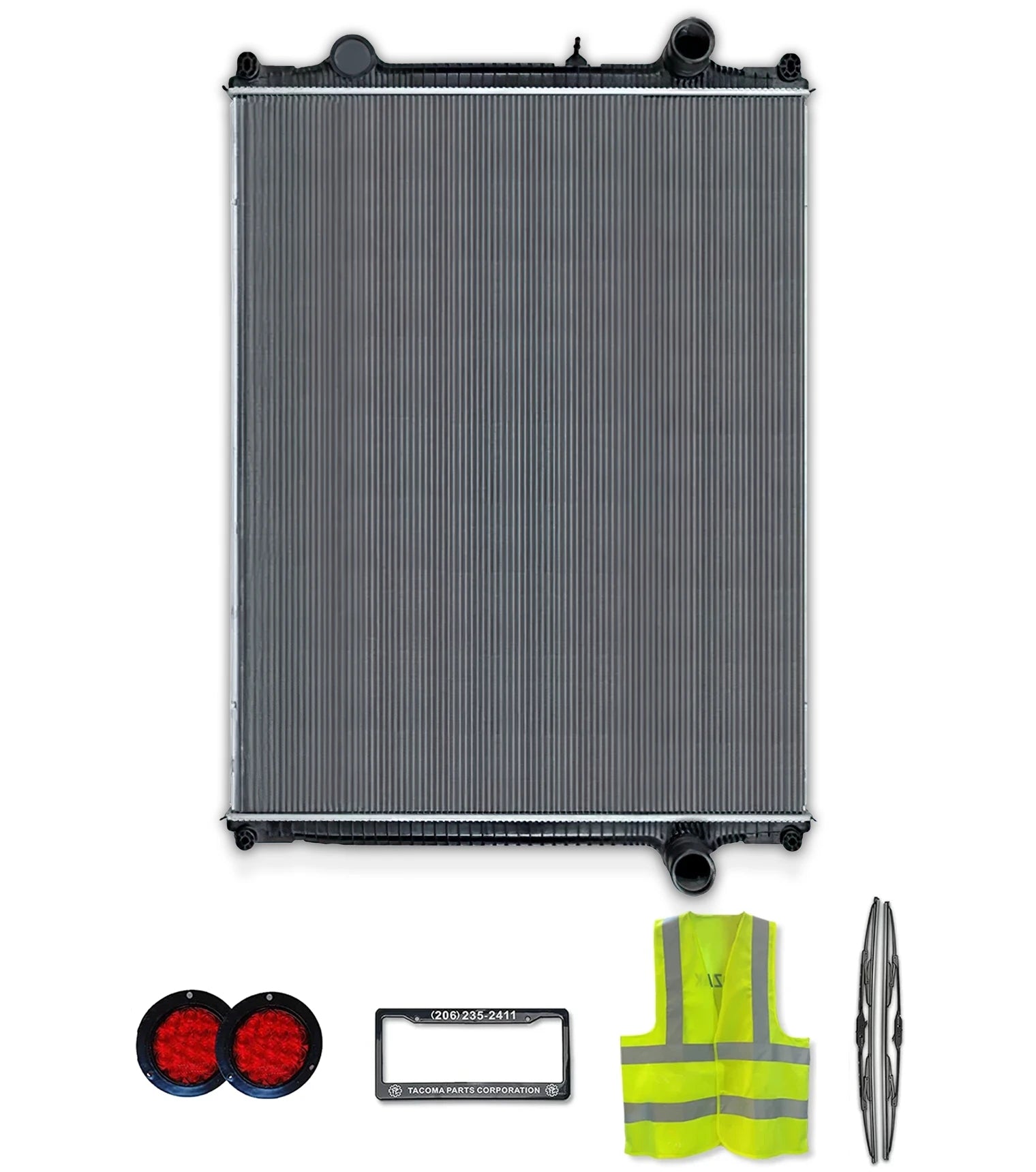 Radiator - Core and Tank PY091001 2022+ Kenworth T680 – Tacoma Radiator - Core and Tank PY091001 2022+ Kenworth T680 – Tacoma