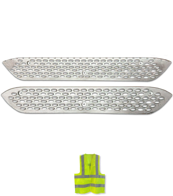 Front Step Fairing Upper and Lower Metal Steps Set 2022+ Peterbilt 579