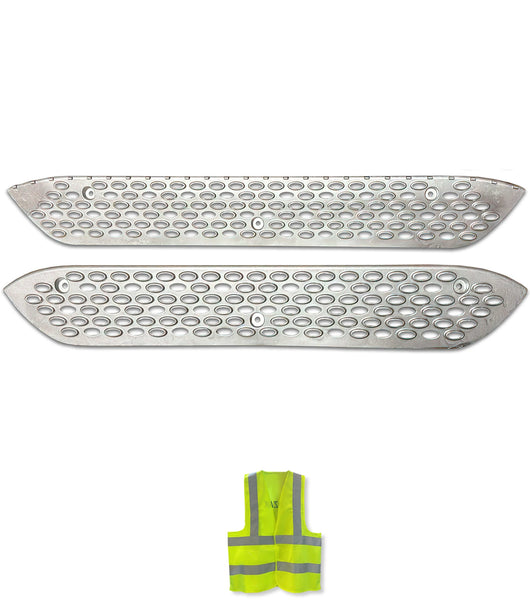 Front Step Fairing Upper and Lower Metal Steps Set 2022+ Peterbilt 579