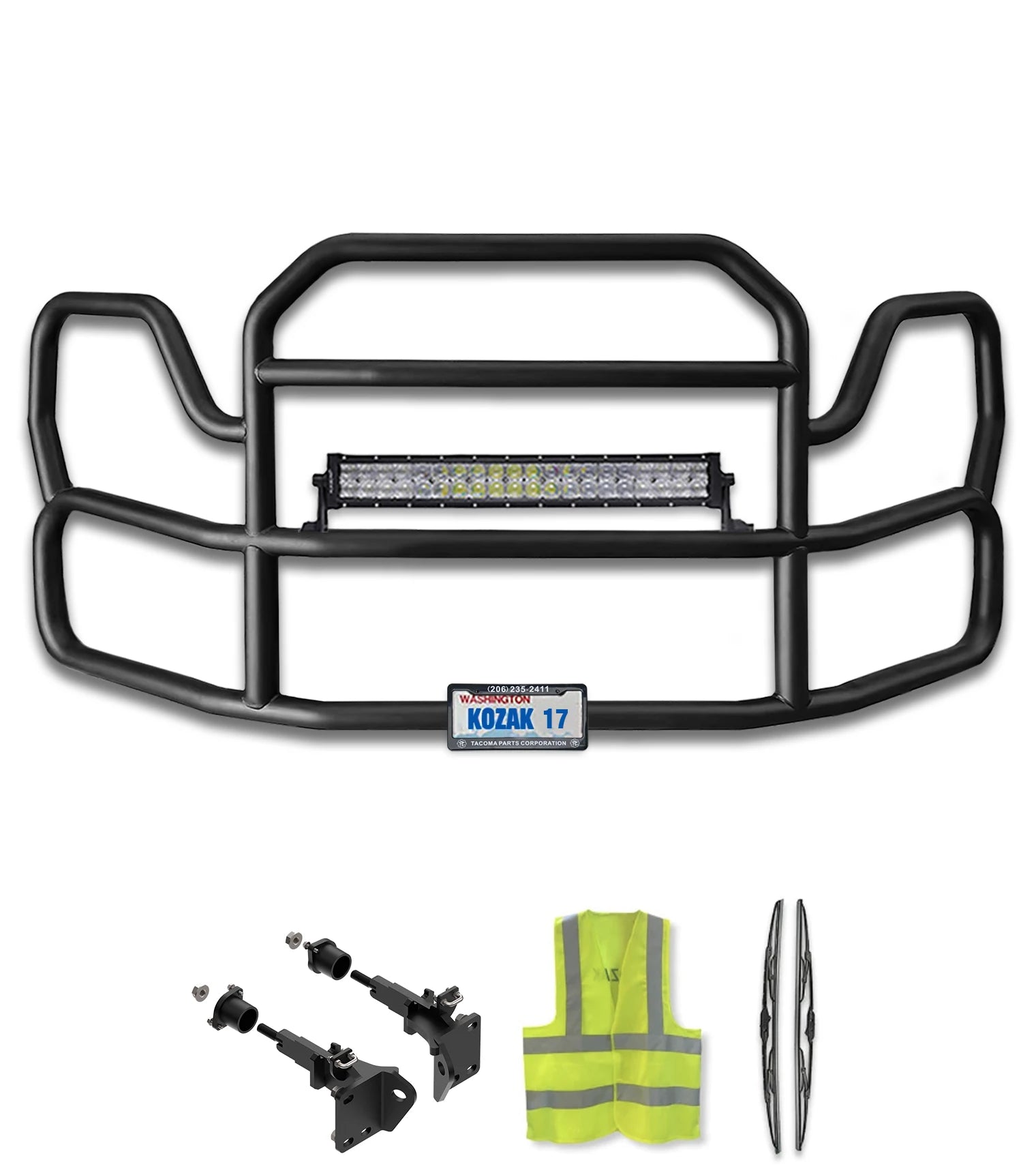 Front Black Grille Deer Brush Guard 2025+ Volvo VNL New 300 440 640 660 840 860