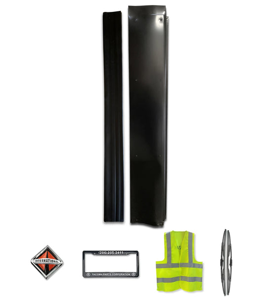 Lower Wind Fairing Cab Extender and Extension Right International Prostar