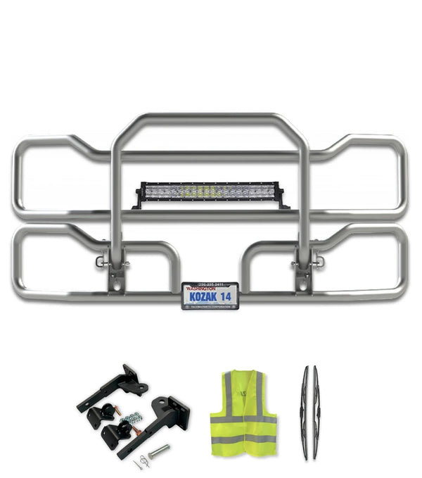 Front Grille Guard Chrome 2022+ Kenworth T680 Next Gen