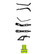 Upper & Lower Wind Cab Fairing Support Brackets Set 1L 2L 3L 4L 5L 6L Driver 2018-2024 Volvo VNL