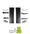 Lower Wind Cab Cabin Fairings w/Brackets Set Passenger and Driver 2018-2024 Volvo VNL