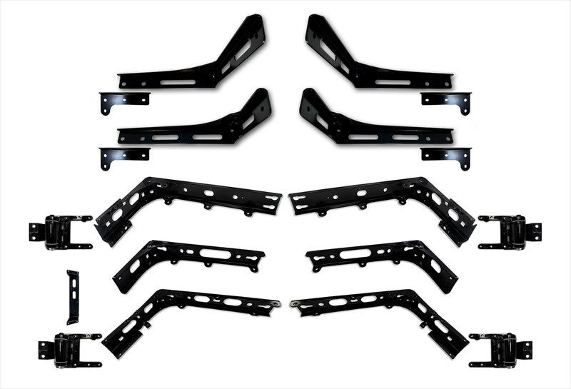 Cabin Fairing Upper and Lower Air Deflectors with Brackets Full Set 2025 2026 Volvo VNL 300 New