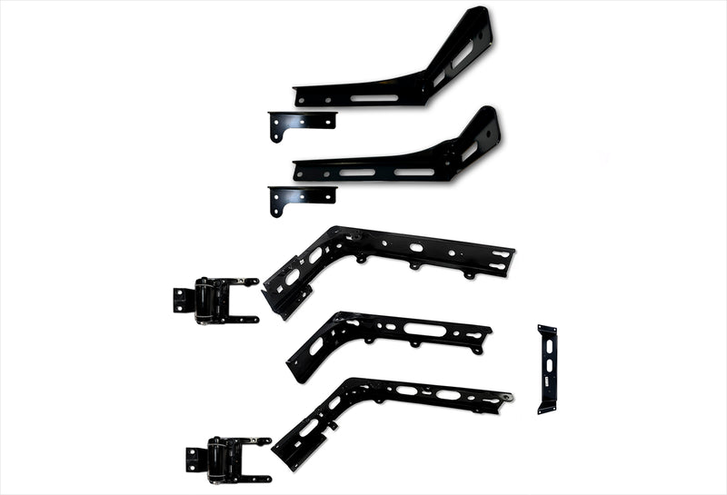 Cabin Fairing Upper & Lower Air Deflectors with Extensions & Brackets Driver 2025 2026 Volvo VNL New