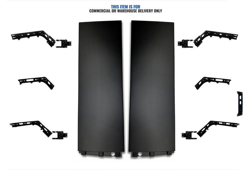 Cabin Fairings Lower Air Deflectors with Brackets Set 2025 2026 Volvo VNL 300 New