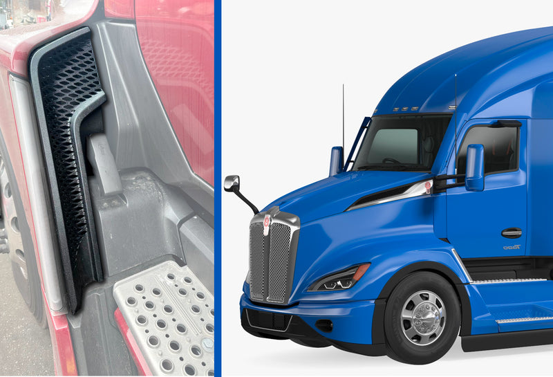 Hood Side Fender Vent Driver 2022+ Kenworth T680 Next Gen