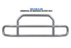 Gray Front Grille Deer Moose Bumper Guard 2008-2017 International ProStar (plastic bumper)