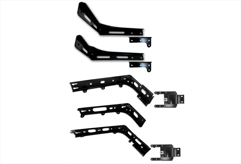 Cabin Fairing Upper & Lower Air Deflectors with Extensions & Brackets Passenger 2025 2026 Volvo VNL New