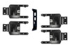 Upper & Lower Cab Fairing Support Brackets with Hinges Full Set 2025 2026 Volvo VNL New