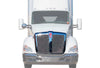Grille Frame with Bug Screen Chrome 2013-2021 Kenworth T680