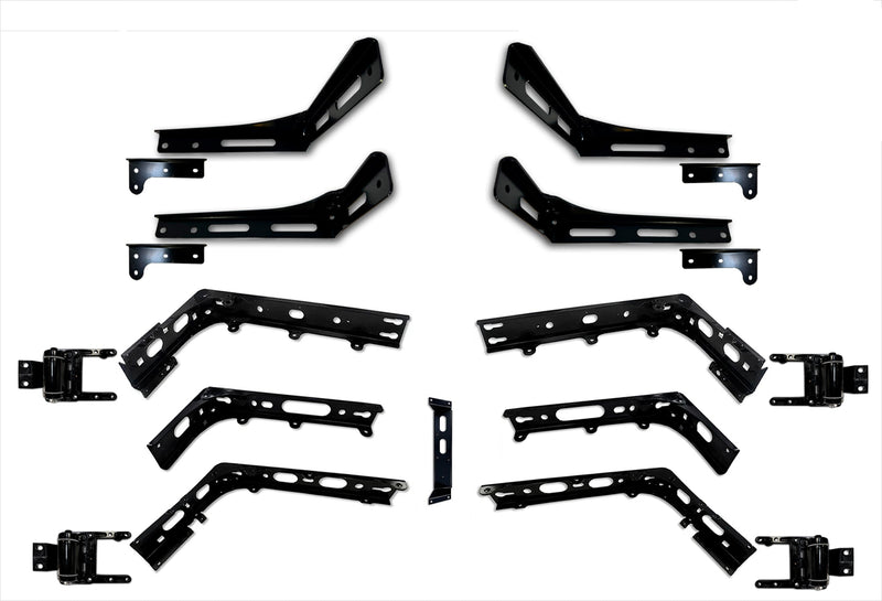 Upper & Lower Cab Fairing Support Brackets with Hinges Full Set 2025 2026 Volvo VNL New