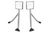 Chrome Hood Mirrors Pair International Prostar 2002-2017 - 