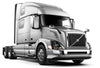 Headlight Assembly Black Passenger 2004-2017 Volvo VNL VNM