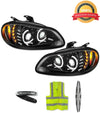 Headlights LED Halos Turn Signal 12V Set 2002-2018 Freightliner M2