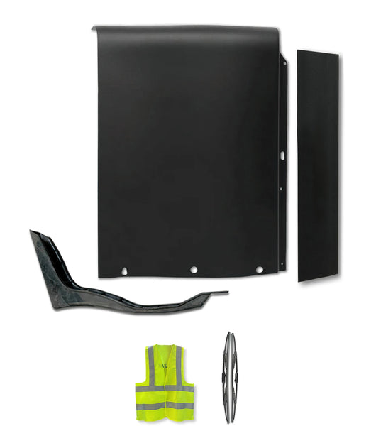 Top Wind Fairing Cab Panel w/Bracket & w/Extender Driver International LT625