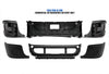Bumper Set without Fog Light Holes 6 Pcs 2008-2017 Freightliner Cascadia 125 113