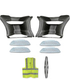 Rear Fairing Panels with Steps Set Kenworth T680