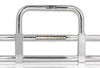 Grille Bumper Guard Chrome with Built-in 16" 2022+ Kenworth T680 Next Gen - No Fog