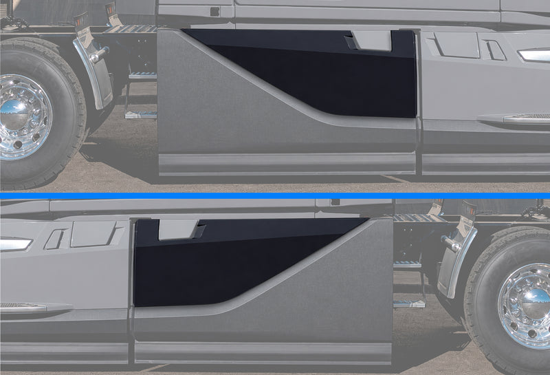 Rear Center Fairing Panels Set 2025+ Volvo VNL New
