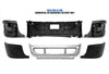 Bumper Set without Fog Light Holes 6 Pcs 2008-2017 Freightliner Cascadia 125 113