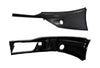 Bumper Corners With Fog Hole Black Passenger Set 2022+ Kenworth T680