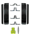Lower Wind Fairings Cab Panel w/Extenders & w/Brackets Set International LT625