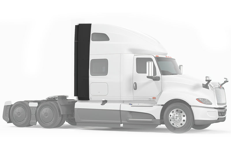 Top & Lower Wind Fairing Cab with Extenders Full Set Passenger International LT625