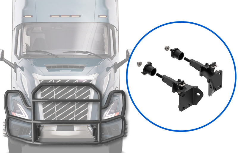 Mount Brackets Set 300 XG-26VNL For Front Bumper Deer Guard 2025+ Volvo VNL 300 440 640 660 840 860