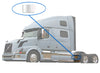 Rear Step Fairing Panel Stripe Chrome Trim for Driver Side (13L) 2004-2017 Volvo VNL