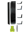 Lower Wind Fairing Cab Panel Plastic w/Extension & Brackets Passenger International LT625