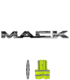 Letters Badge Emblem Plastic Chrome Fit Grill Mack