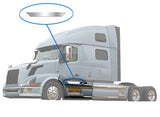 Front Panel Stripe Chrome Trim Top Kick for Driver Side (9L) 2004-2017 Volvo VNL