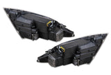 Headlights Full LED Black Set 2018+ Volvo VNL VNR