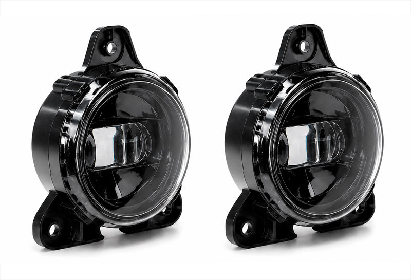 Fogs Light LED Lamp Black Housing 2 Pcs 2018-2024 Volvo VNL
