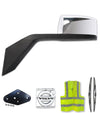 Hood Mirror Chrome Driver 2004-2017 Volvo VNL