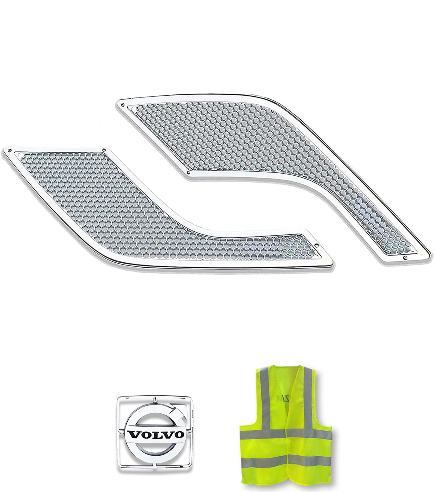Air Hood Vents Chrome Set 2004-2017 Volvo VNL – Tacoma Parts