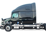 Front Panel Stripe Chrome Trim Top Kick for Driver Side (9L) 2004-2017 Volvo VNL