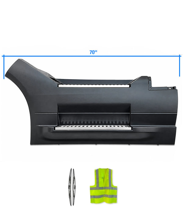 70" Fairing Panel Front w/ Steps Driver 2018+ Volvo VNL