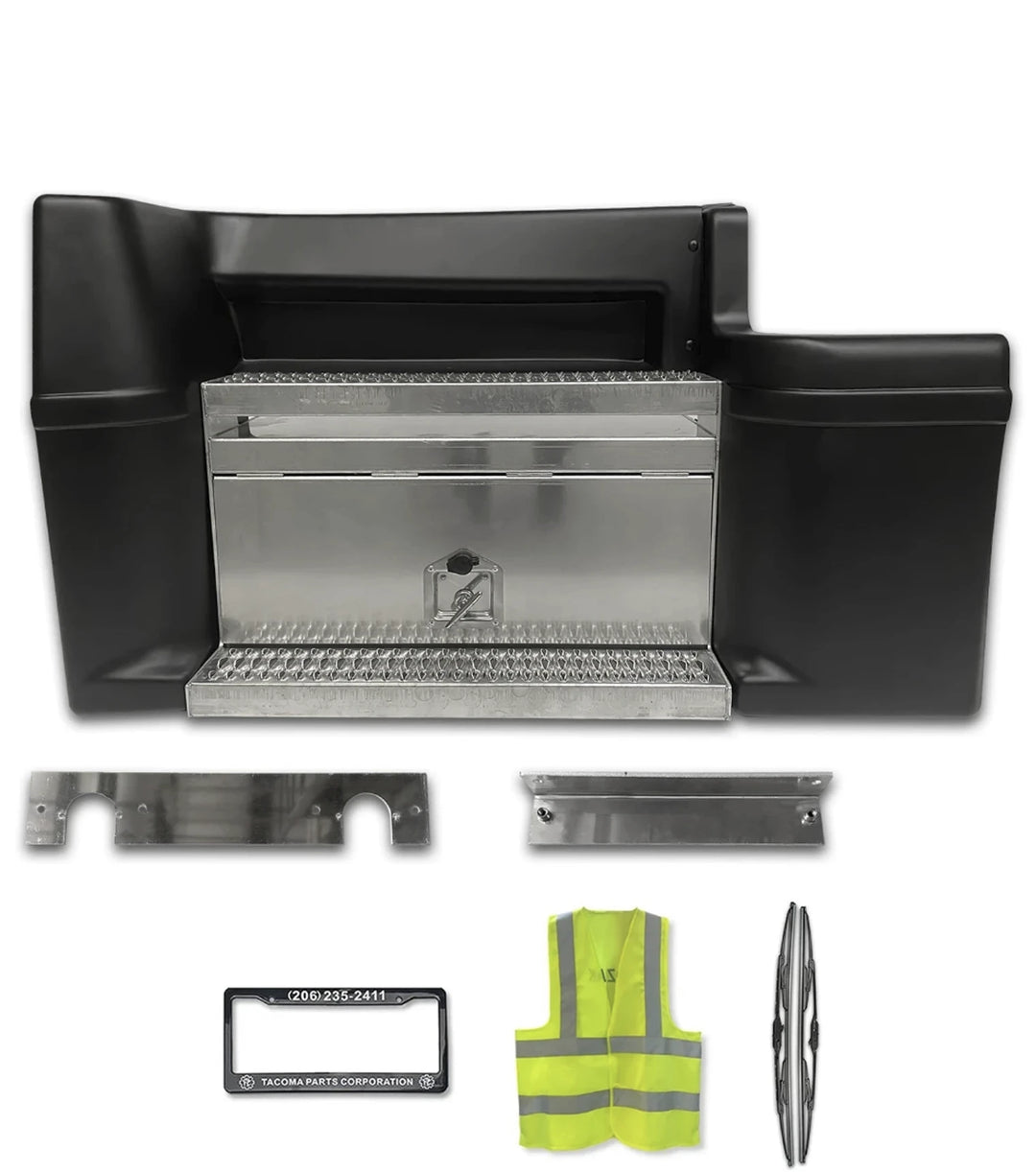 73p Cab Skirt/Side Fairing with Aluminum Tool Box Driver