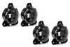 Fogs Light LED Lamp Black Housing 4 Pcs 2018-2024 Volvo VNL